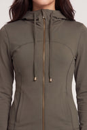 Ashley Zip Front Hoodie