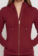 Ashley Zip Front Hoodie
