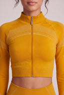 Isabel Crop Zip Jacket