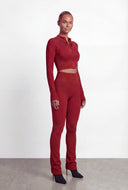 Mary Compression Rib High Waist Active Pants