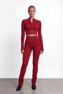 Mary Compression Rib High Waist Active Pants