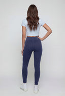 Compression Rib High Waist Leggings