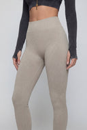 Compression Rib High Waist Leggings