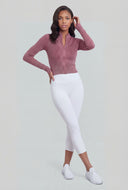 Compression Rib High Neck Track Jacket