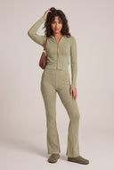 Journee Ribbed Flare Pants