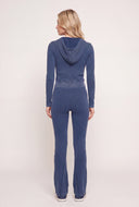 Journee Ribbed Flare Pants