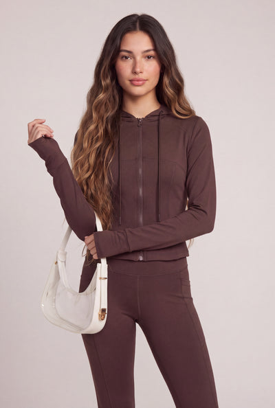 Davina Hooded Active Jacket