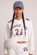 Graphic Crop Sweatshirt