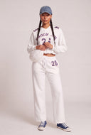 Graphic Crop Sweatshirt