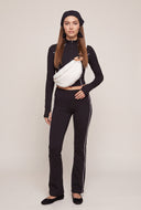 Elara Contrast Piping Jacket