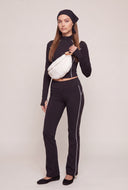Elara Contrast Piping Jacket