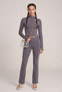 Elara Contrast Piping Jacket