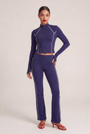 Elara Contrast Piping Jacket