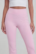 Contrast Piping Bootcut Active Pants