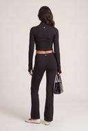Half Zip Crop Top