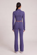 Half Zip Crop Top