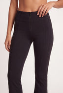 Zip Flare Pants