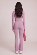 Zip Flare Pants
