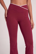 Dylan Contrast Flare Pants
