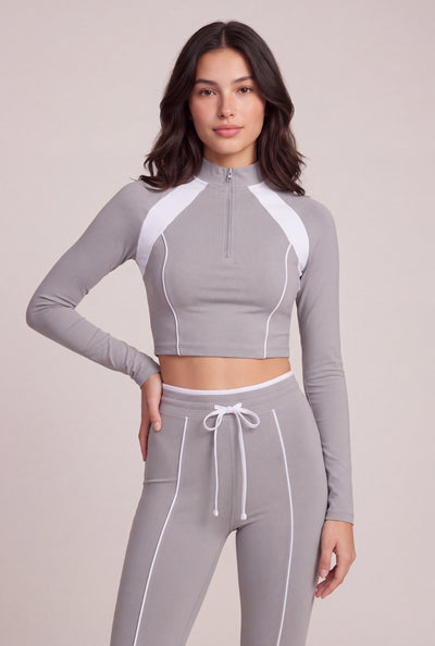 Harper Contrast Crop Top