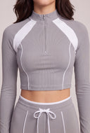 Harper Contrast Crop Top