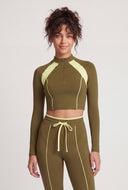 Harper Contrast Crop Top