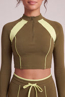 Harper Contrast Crop Top