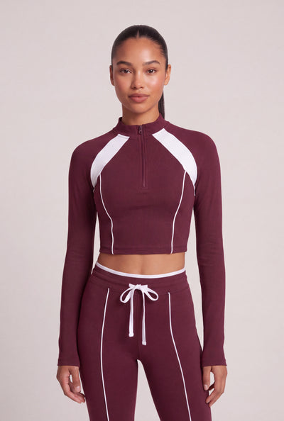 Harper Contrast Crop Top