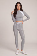 Harper Contrast Drawstring Leggings