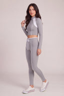 Harper Contrast Drawstring Leggings
