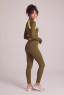 Harper Contrast Drawstring Leggings