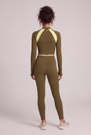 Harper Contrast Drawstring Leggings