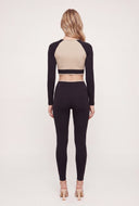 Mae Color Block Crop Top