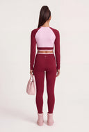 Mae Color Block Crop Top
