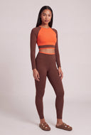 Mae Color Block Crop Top