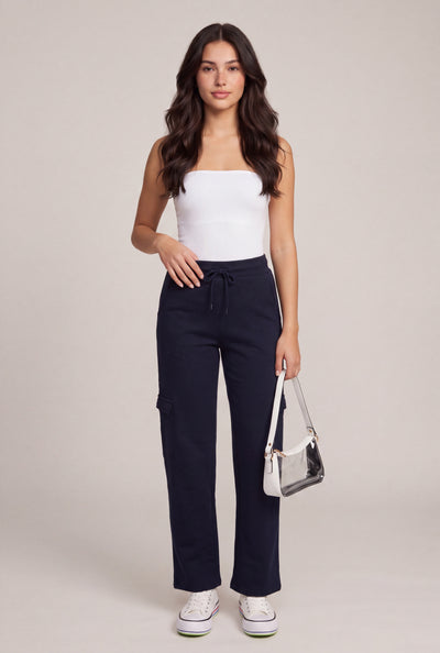 Emely Drawstring Cargo Sweatpants