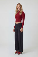 Marceline Soft Knit Palazzo Pants