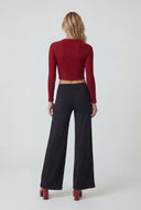 Marceline Soft Knit Palazzo Pants