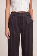 Ava Pinstripe Wide Leg Pants