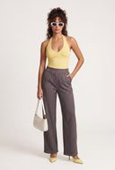 Ava Pinstripe Wide Leg Pants