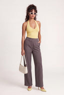 Ava Pinstripe Wide Leg Pants