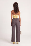 Ava Pinstripe Wide Leg Pants
