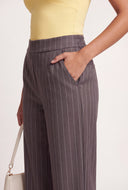 Ava Pinstripe Wide Leg Pants