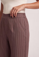 Ava Pinstripe Wide Leg Pants