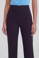 High-Waist Pintuck Dress Pants