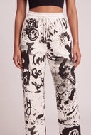 Graffiti Drawstring Sweatpants