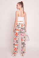 Graffiti Drawstring Sweatpants