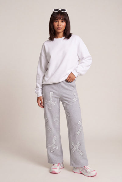 Cross Graphic Sweatpants