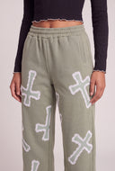 Cross Graphic Sweatpants