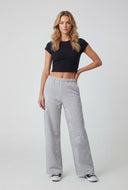Heart Wide-Leg Sweatpants